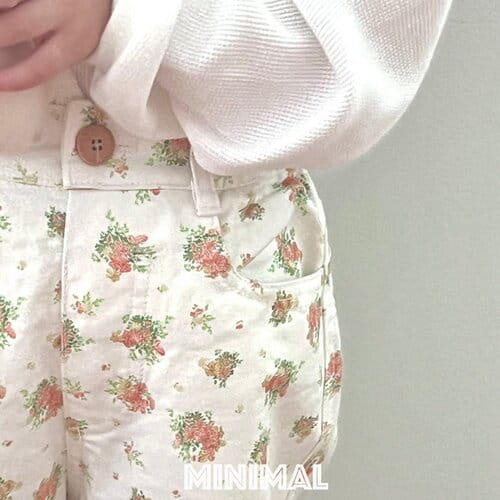 Minimal - Korean Children Fashion - #magicofchildhood - Flower Denim Pants - 7