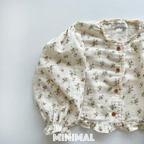 Minimal - Korean Children Fashion - #magicofchildhood - Flower Blouse - 8