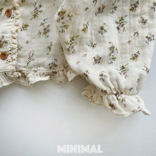 Minimal - Korean Children Fashion - #minifashionista - Flower Blouse - 9