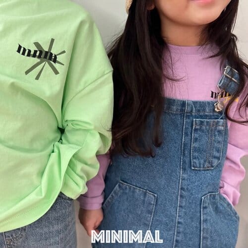 Minimal - Korean Children Fashion - #todddlerfashion - Minimal Color Tee - 7