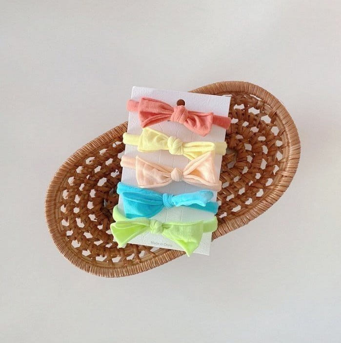 Miso - Korean Children Fashion - #littlefashionista - Ribbon Hair Braids Set - 4