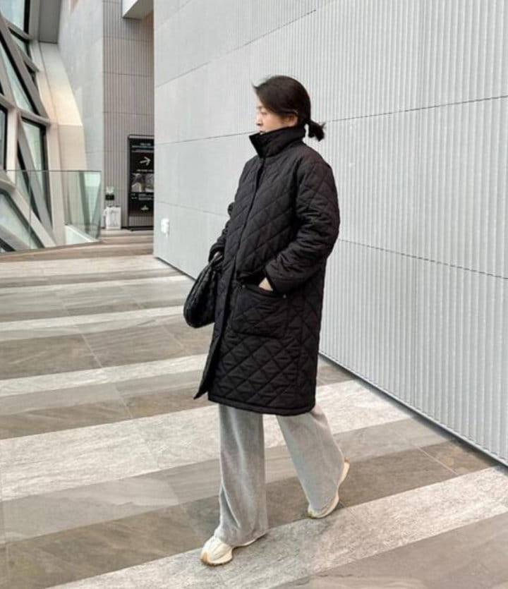 Moani - Korean Women Fashion - #momslook - Boe Quilting Coat