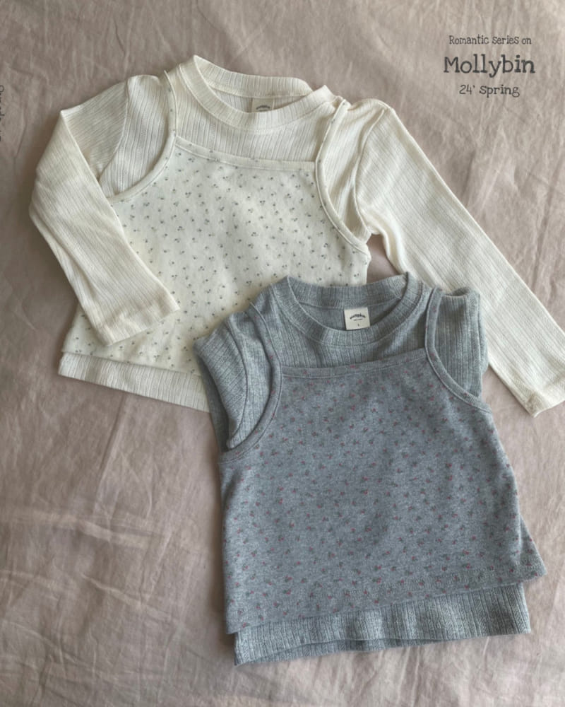 Mollybin - Korean Children Fashion - #prettylittlegirls - Emily Layerd Tee