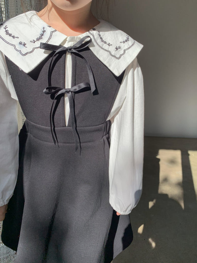 Momo Ann - Korean Children Fashion - #childofig - Rose Blouse - 3