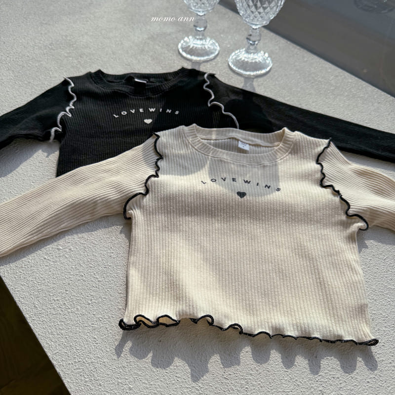 Momo Ann - Korean Children Fashion - #childrensboutique - Rib Crop Tee - 2