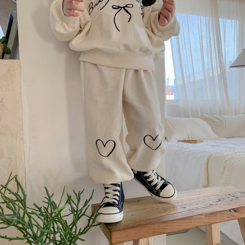 Momo Ann - Korean Children Fashion - #designkidswear - Riel Top Bottom Set - 3