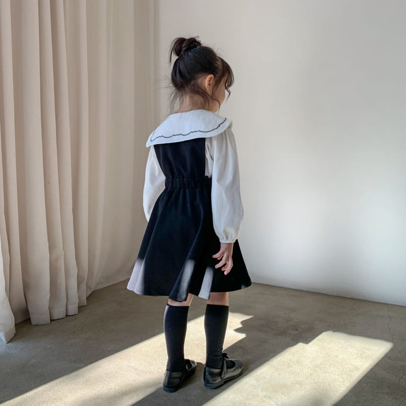 Momo Ann - Korean Children Fashion - #designkidswear - Ribbon One-Piece - 2