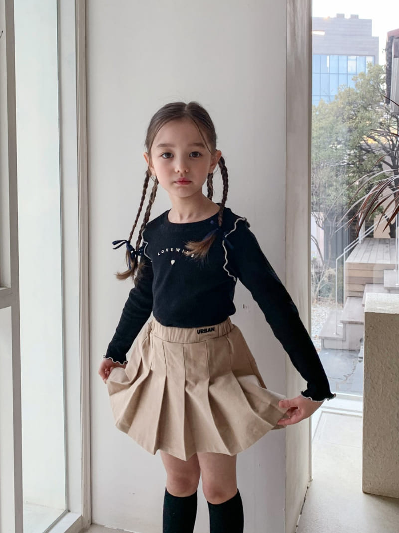 Momo Ann - Korean Children Fashion - #fashionkids - Rib Crop Tee - 5