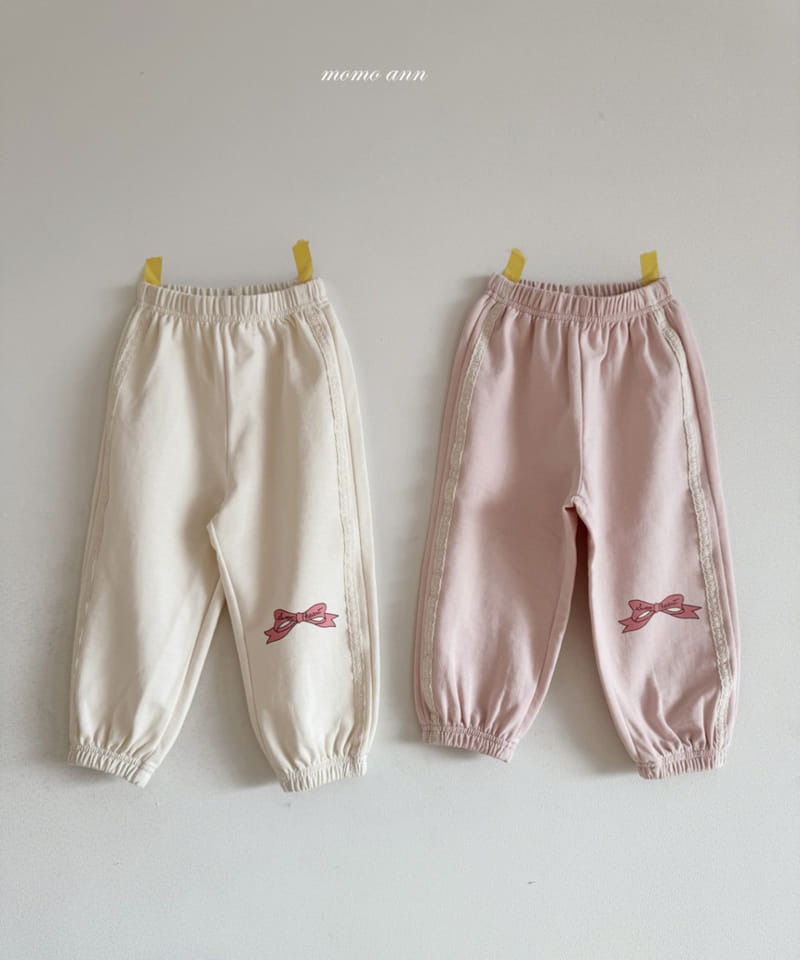 Momo Ann - Korean Children Fashion - #kidsstore - Sweet Jogger Pants - 6