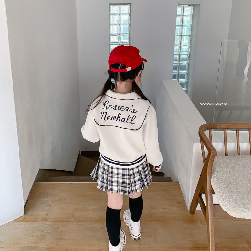 Momo Ann - Korean Children Fashion - #minifashionista - Check Pleated Skirt