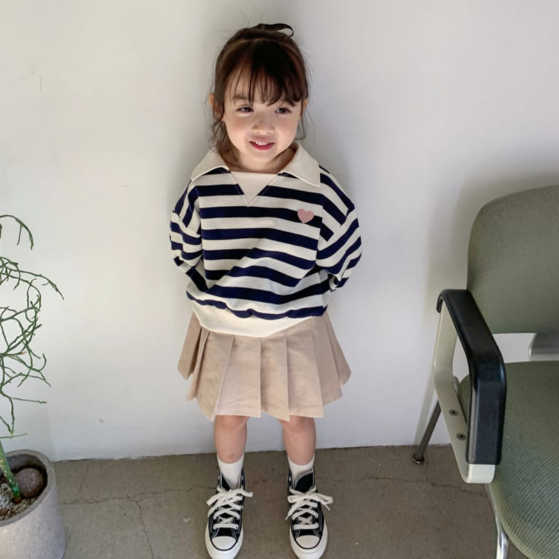 Momo Ann - Korean Children Fashion - #prettylittlegirls - Rotten Collar Tee