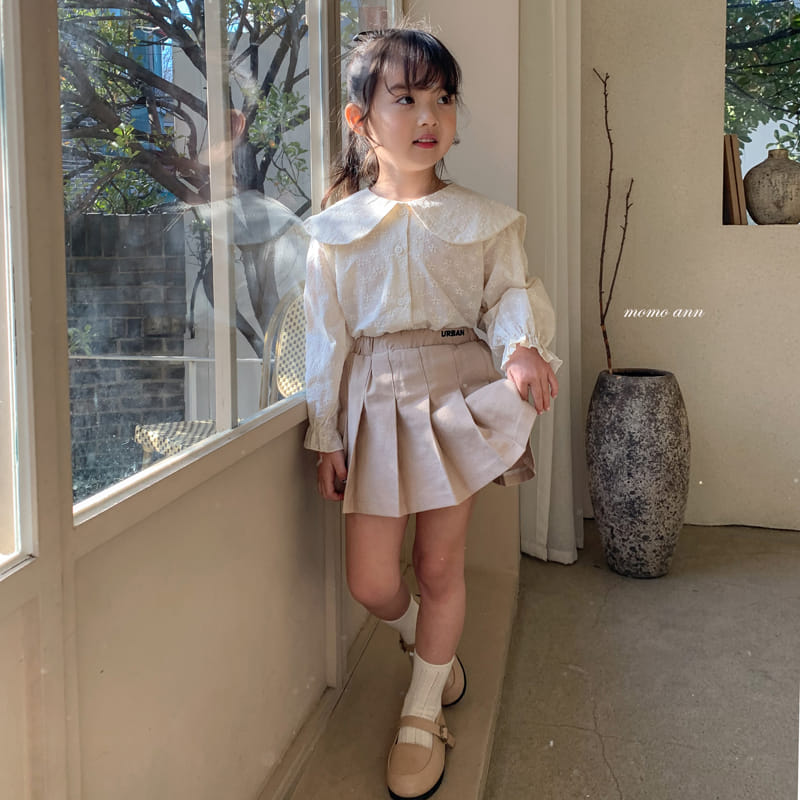 Momo Ann - Korean Children Fashion - #prettylittlegirls - Unban Pleated Skirt