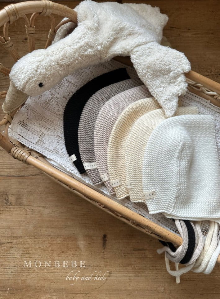 Monbebe - Korean Baby Fashion - #babyboutiqueclothing - Caramel Bonnet - 4