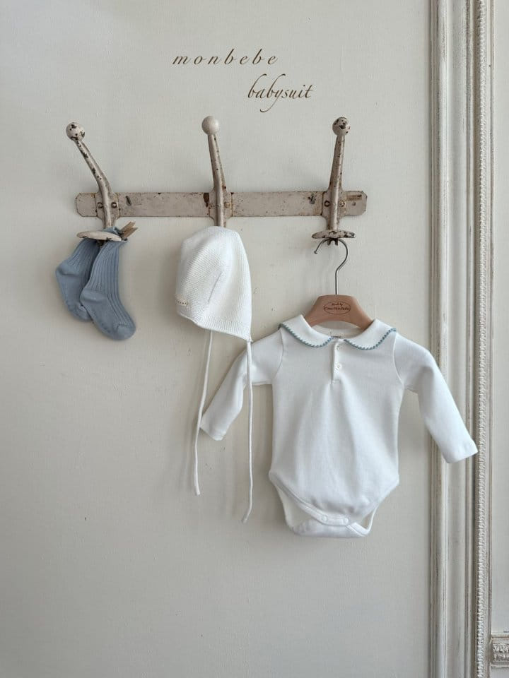 Monbebe - Korean Baby Fashion - #babyclothing - Sailor Body Suit - 2