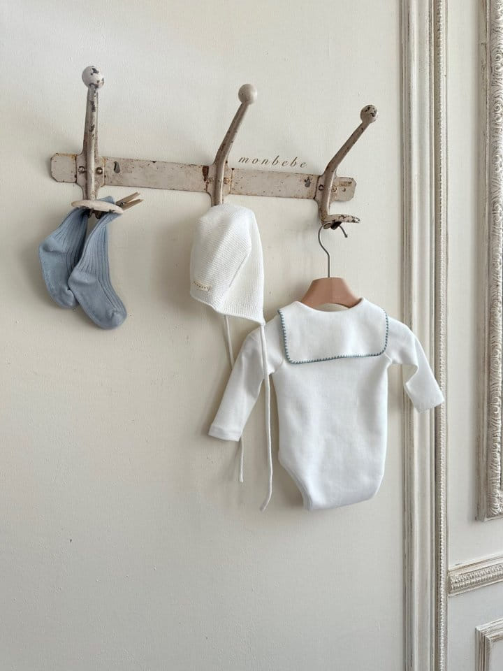 Monbebe - Korean Baby Fashion - #babyfashion - Sailor Body Suit - 3