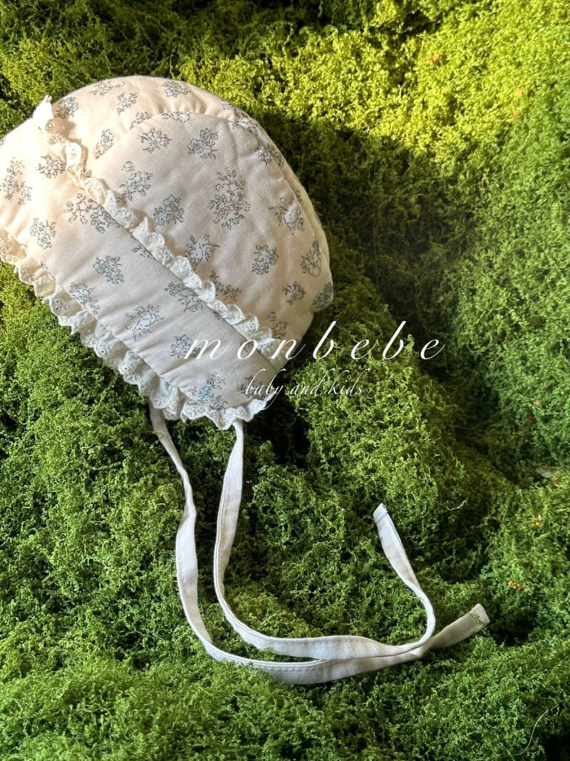 Monbebe - Korean Baby Fashion - #babyoninstagram - Florrie Banding Bonnet - 8