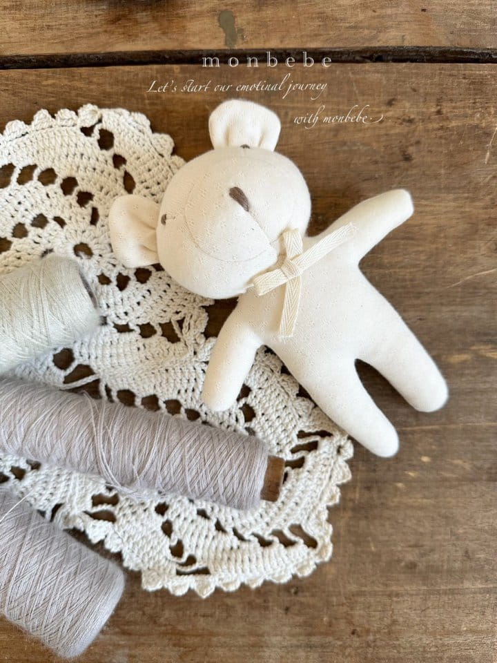 Monbebe - Korean Baby Fashion - #babywear - Best Friend Bear Bunny Doll - 3