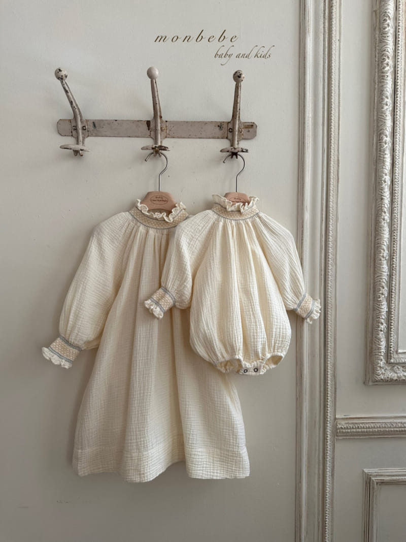 Monbebe - Korean Baby Fashion - #babywear - J Smoke Body Suit - 11
