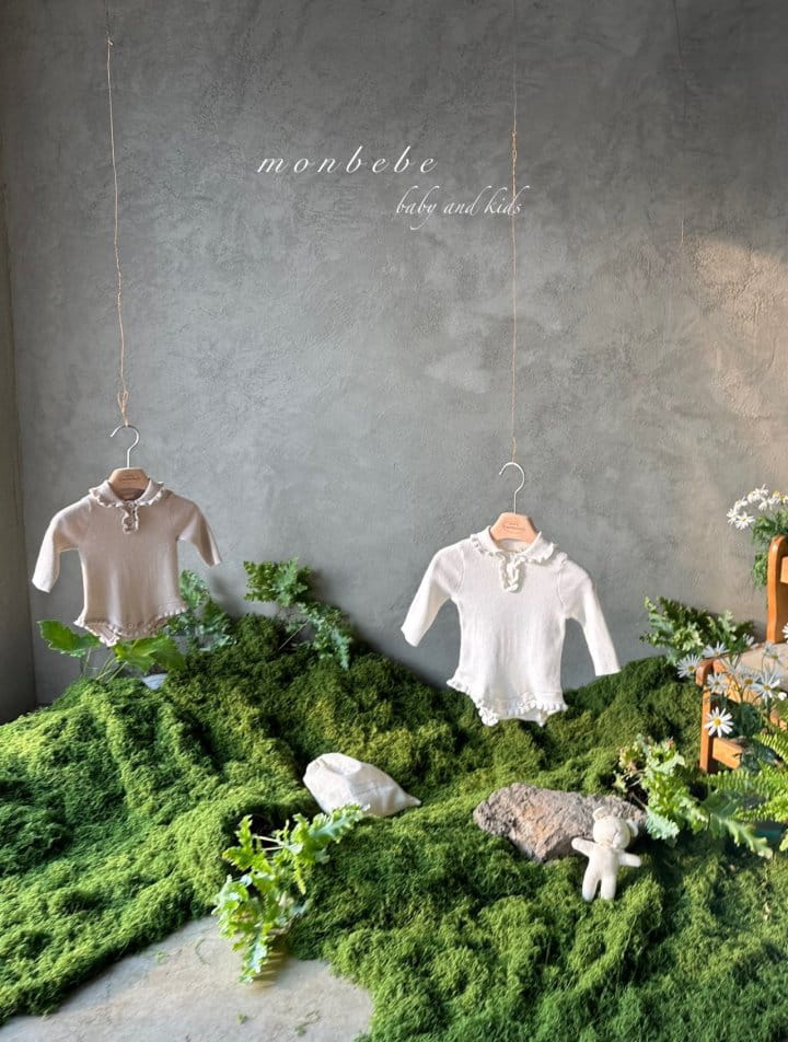 Monbebe - Korean Baby Fashion - #onlinebabyshop - Stella Knit Body Suit - 2