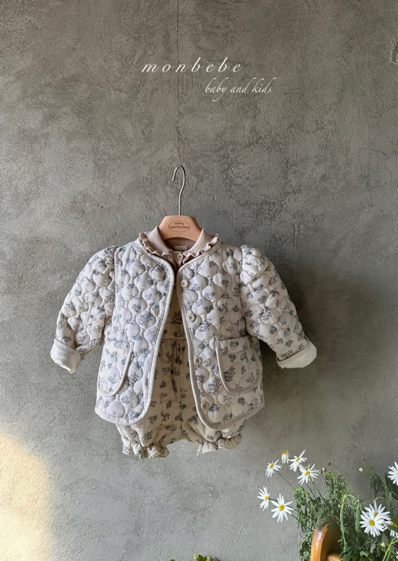 Monbebe - Korean Children Fashion - #childofig - Florrie Quilting Jacket - 5