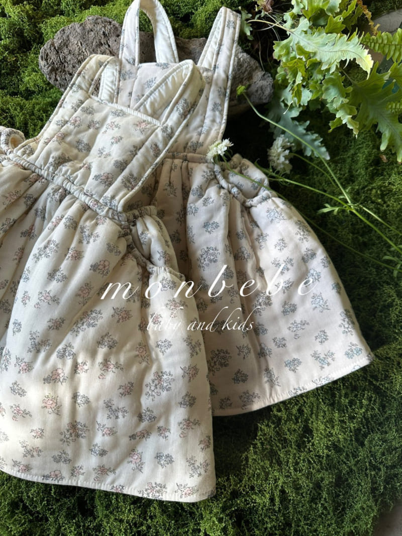 Monbebe - Korean Children Fashion - #discoveringself - Florrie Banding Dungarees Skirt - 3