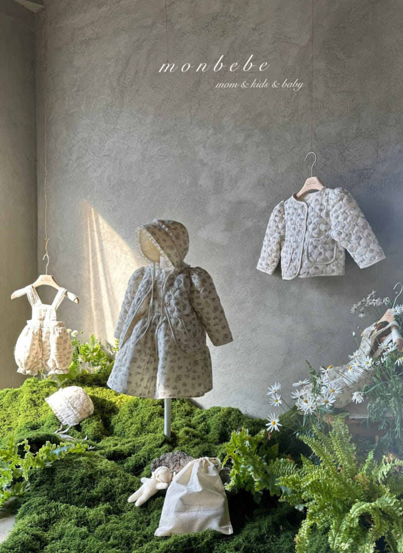 Monbebe - Korean Children Fashion - #kidsshorts - Florrie Quilting Jacket - 10