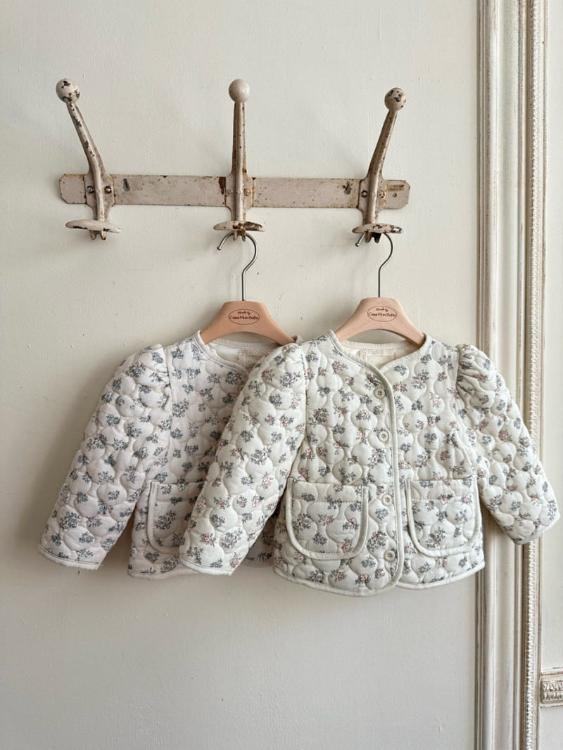 Monbebe - Korean Children Fashion - #prettylittlegirls - Florrie Quilting Jacket