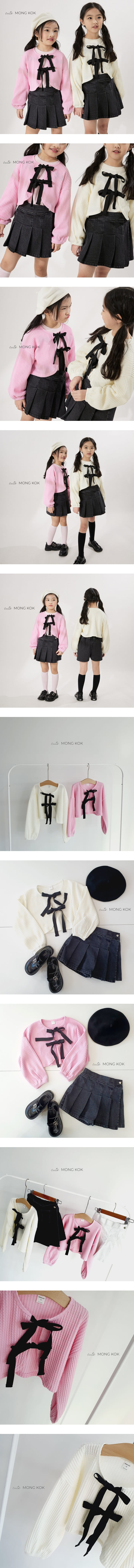 Mong Kok - Korean Children Fashion - #childofig - Ribbon Bolero - 2