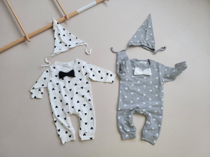 Moran - Korean Baby Fashion - #babyboutiqueclothing - BoW Tie Body Suit