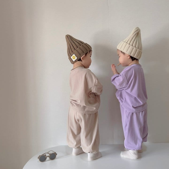 Moran - Korean Baby Fashion - #babyfashion - Easy Top Bottom Set - 8