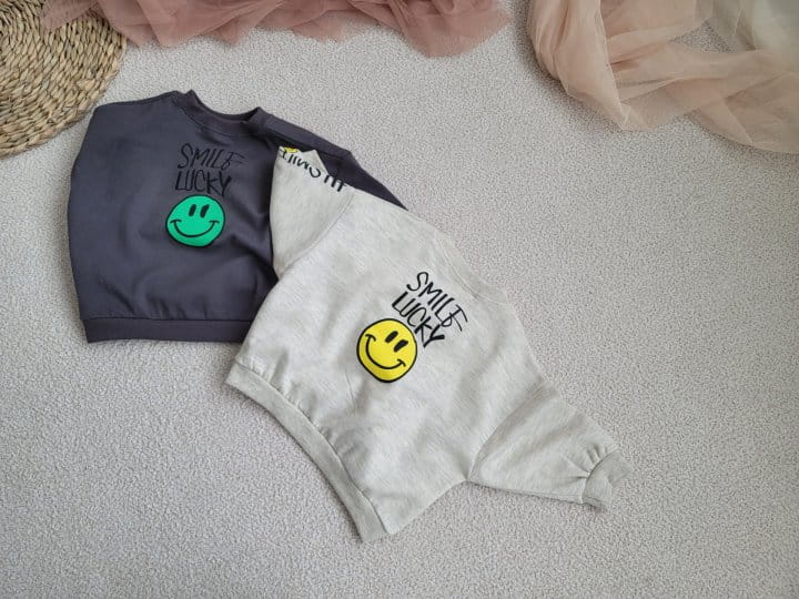 Moran - Korean Children Fashion - #discoveringself - Hi Smile Top Bottom Set - 7