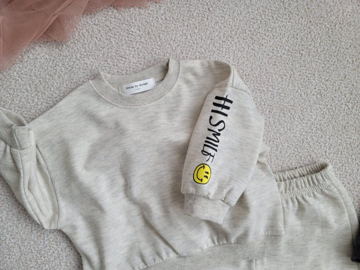 Moran - Korean Children Fashion - #fashionkids - Hi Smile Top Bottom Set - 8