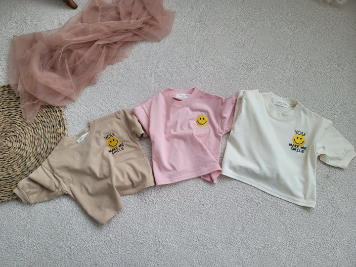 Moran - Korean Children Fashion - #stylishchildhood - You Smile Tee - 2