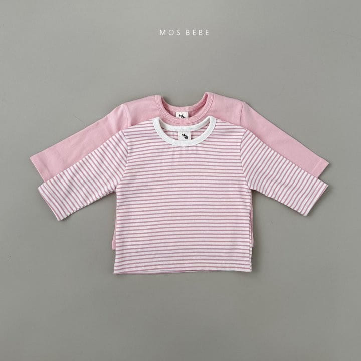 Mos Bebe - Korean Baby Fashion - #babyboutique - Spring One Plus One Tee - 8