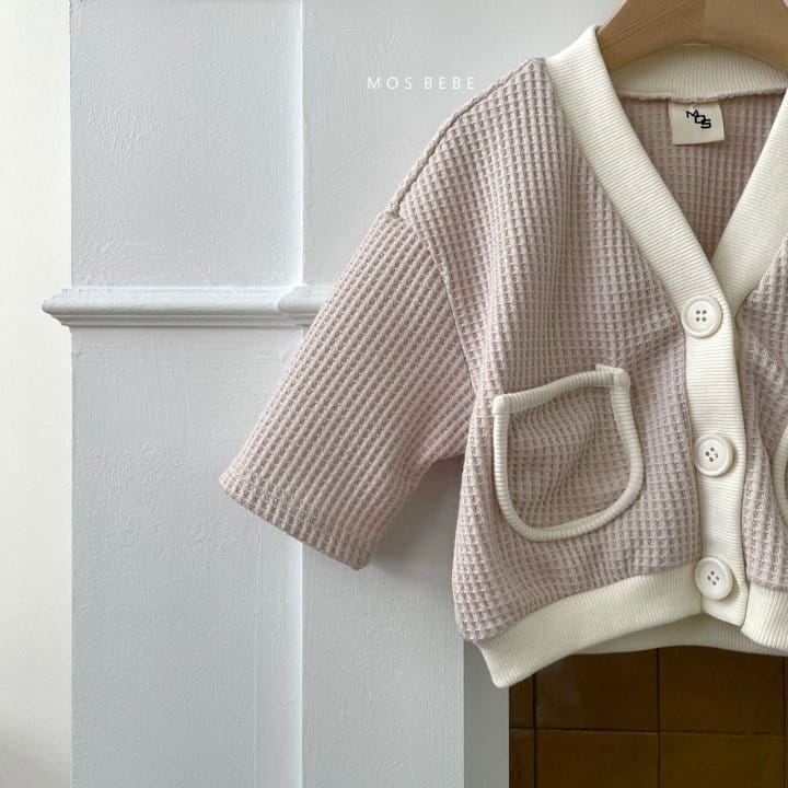 Mos Bebe - Korean Baby Fashion - #babyboutique - Roy Color Cardigan - 7
