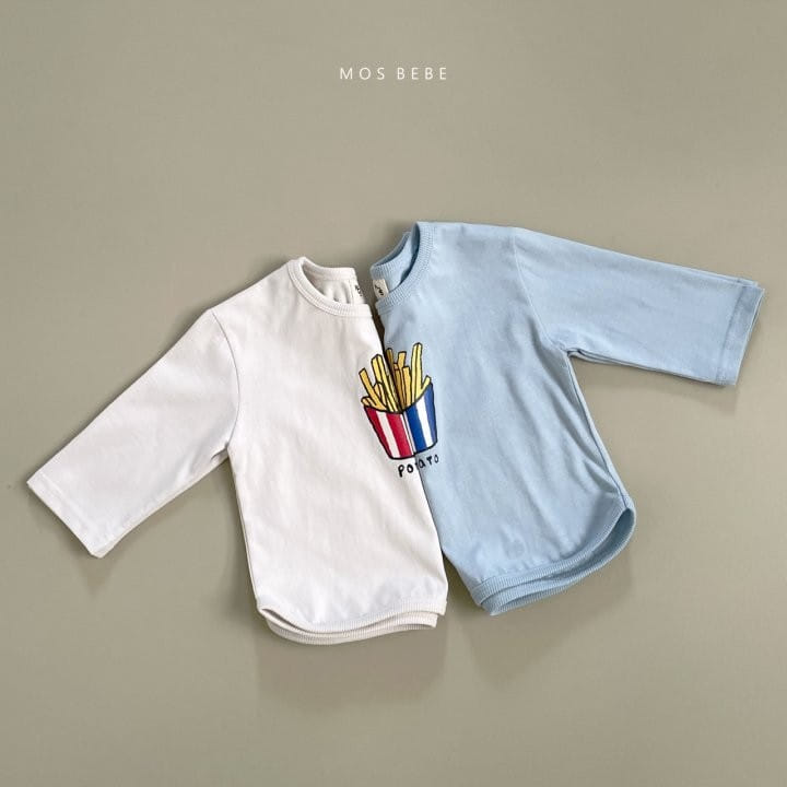Mos Bebe - Korean Baby Fashion - #babyboutique - Po Ta To Silket Tee - 2