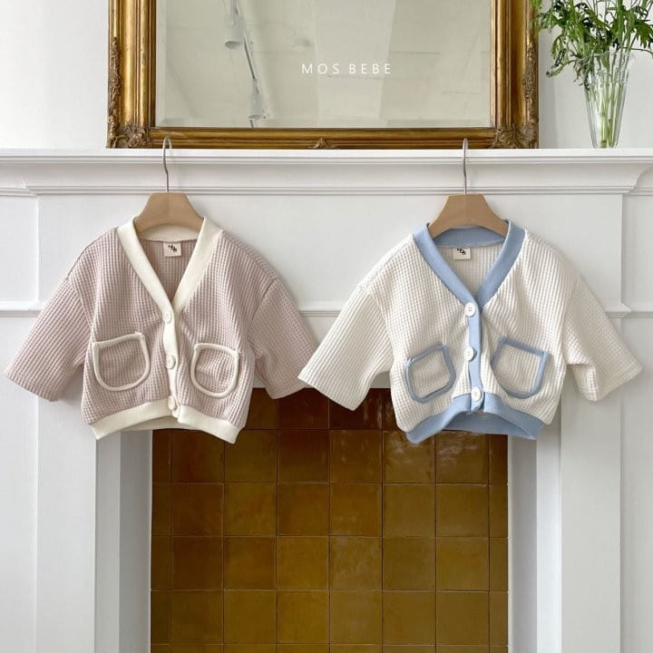 Mos Bebe - Korean Baby Fashion - #babyclothing - Roy Color Cardigan - 9