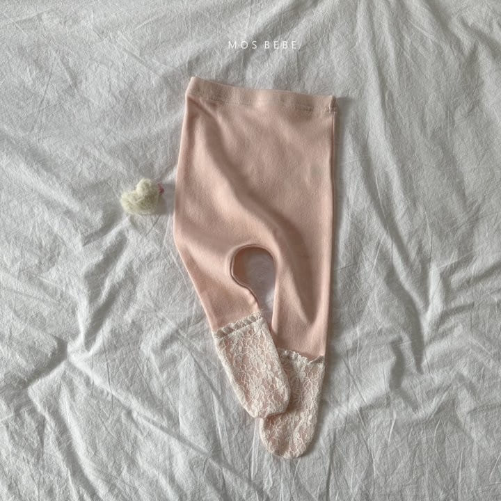 Mos Bebe - Korean Baby Fashion - #babyfashion - Anpang Foot Leggings - 6