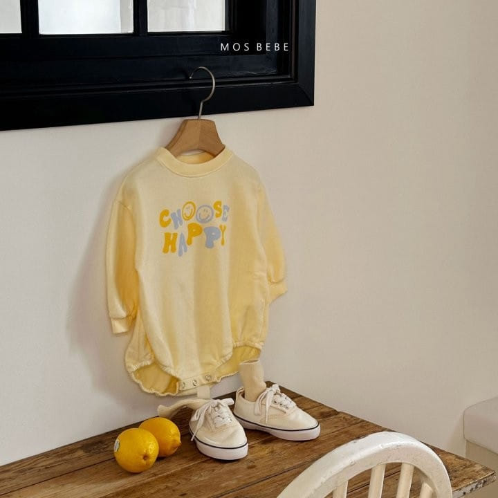 Mos Bebe - Korean Baby Fashion - #babyfashion - Happy Body Suit - 9