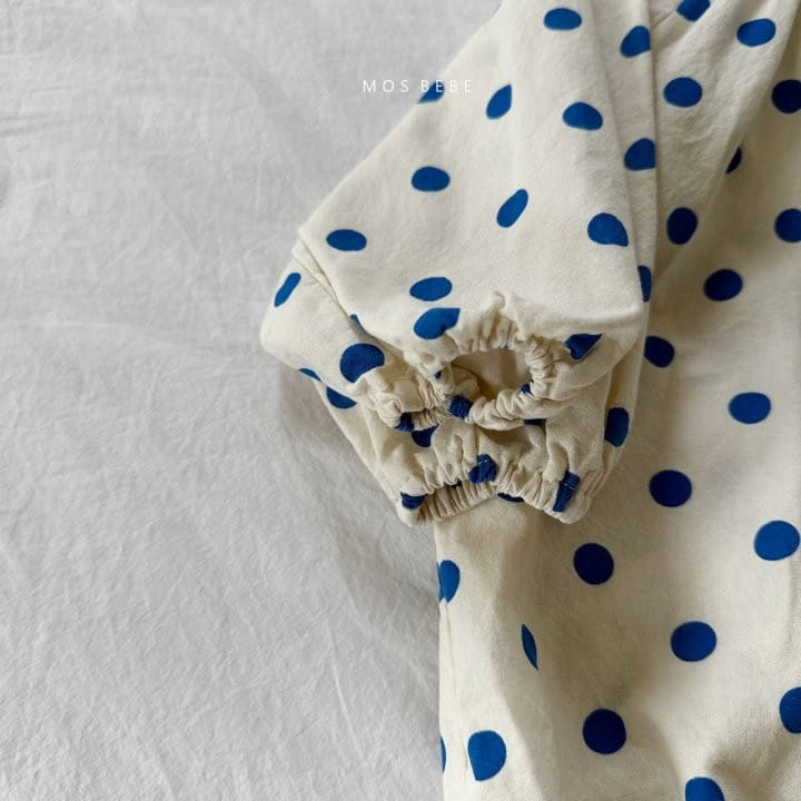 Mos Bebe - Korean Baby Fashion - #babyfashion - Dot Body Suit - 6