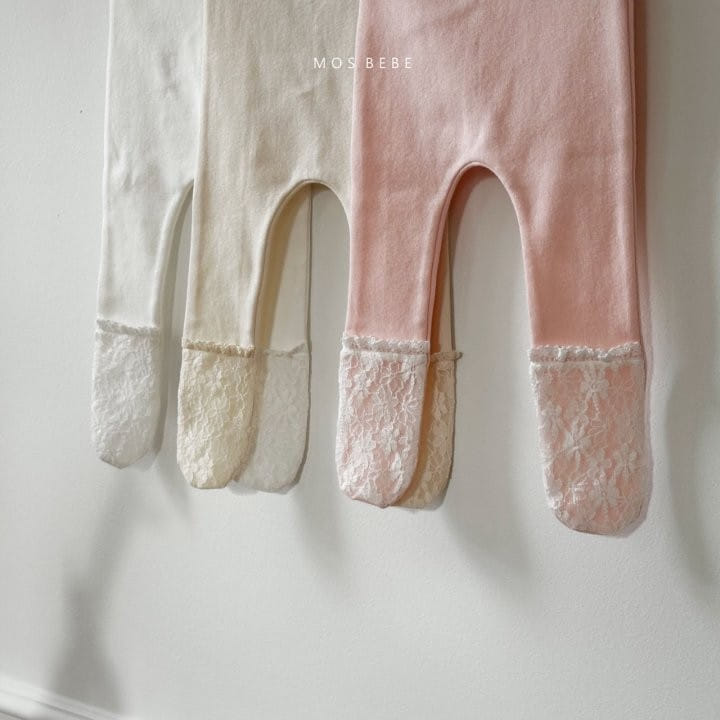 Mos Bebe - Korean Baby Fashion - #babygirlfashion - Anpang Foot Leggings - 8
