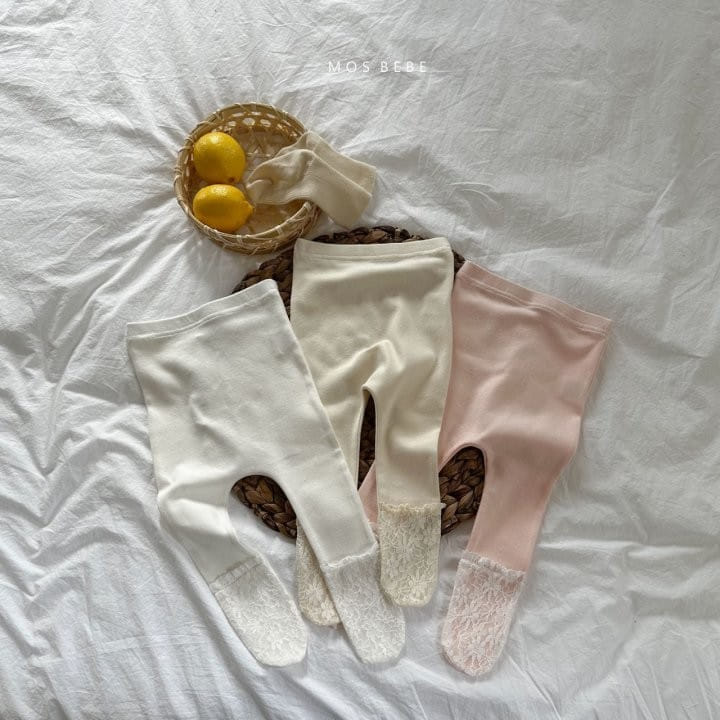 Mos Bebe - Korean Baby Fashion - #babylifestyle - Anpang Foot Leggings - 9