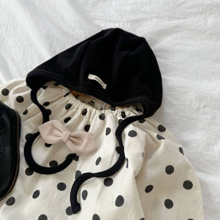 Mos Bebe - Korean Baby Fashion - #babylifestyle - Dot Body Suit - 9