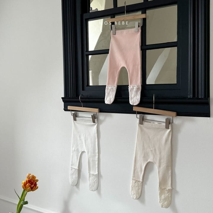 Mos Bebe - Korean Baby Fashion - #babyootd - Anpang Foot Leggings - 11