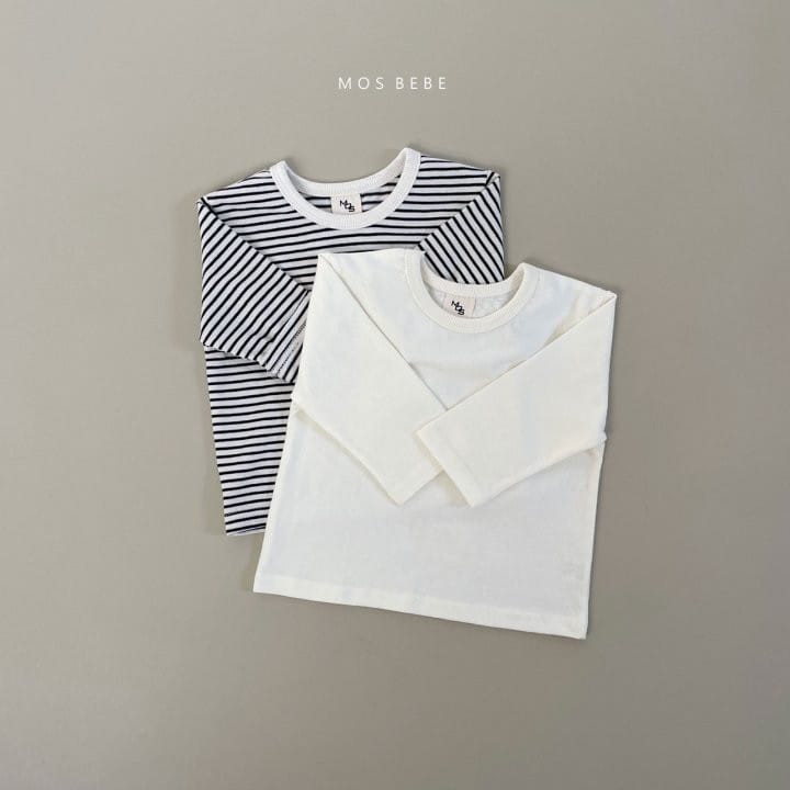 Mos Bebe - Korean Baby Fashion - #babyoutfit - Spring One Plus One Tee - 2
