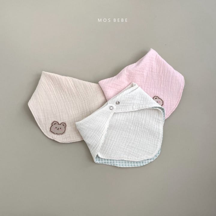 Mos Bebe - Korean Baby Fashion - #babyoutfit - Gom Gom Bib Scarf  - 11