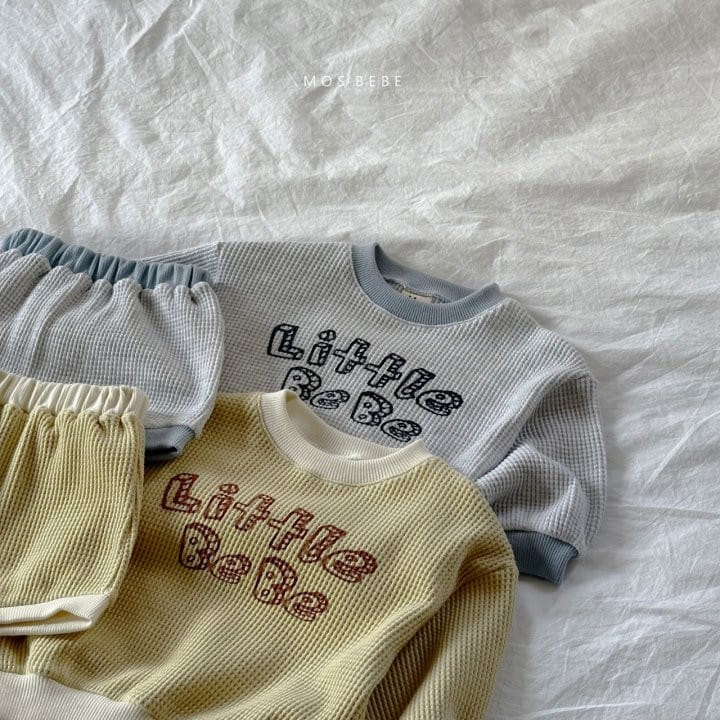 Mos Bebe - Korean Baby Fashion - #babyoutfit - Little Bebe Top Bottom Set - 6