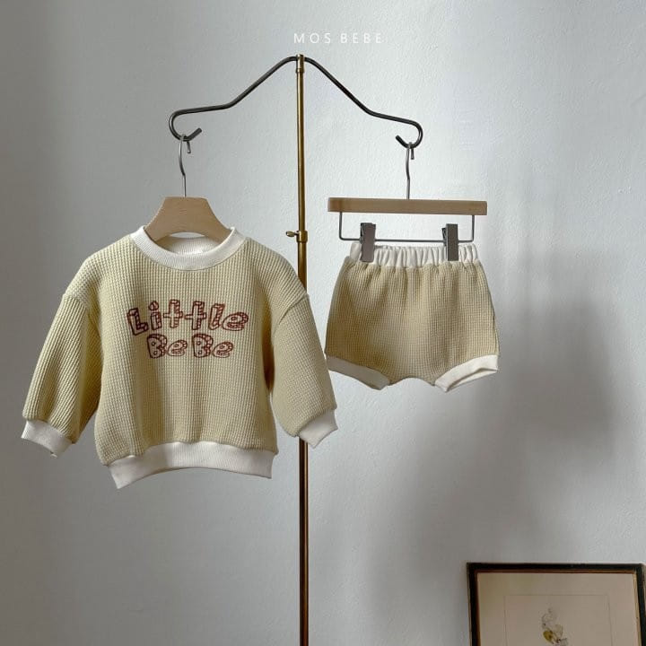 Mos Bebe - Korean Baby Fashion - #babywear - Little Bebe Top Bottom Set - 8