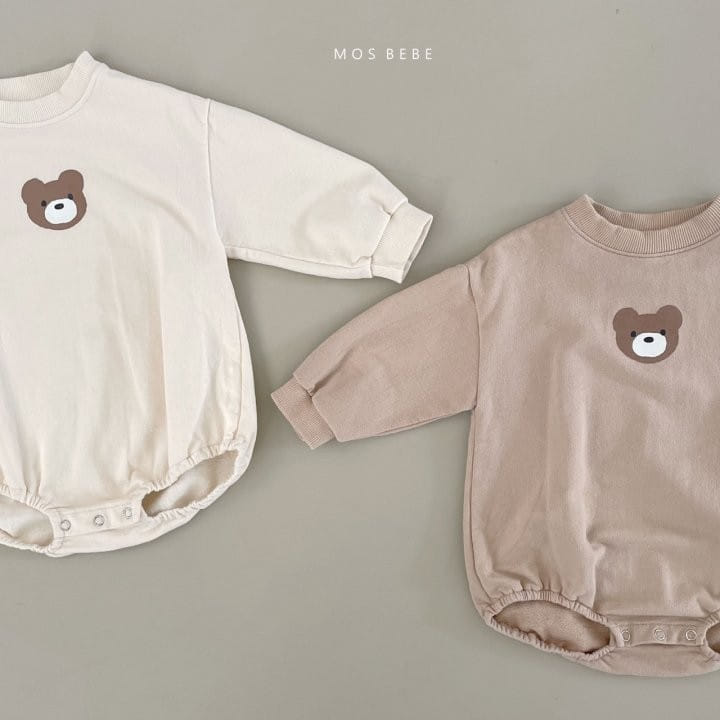 Mos Bebe - Korean Baby Fashion - #babywear - Mini Bear Body Suit - 5