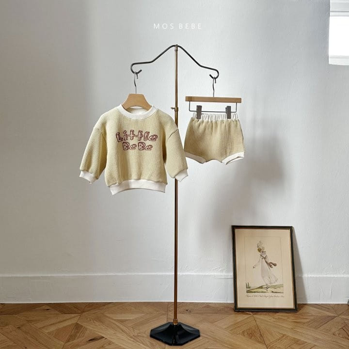 Mos Bebe - Korean Baby Fashion - #onlinebabyboutique - Little Bebe Top Bottom Set - 9